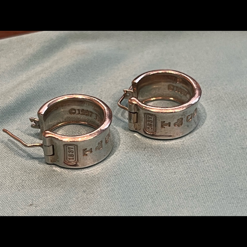 Tiffany & Co. silver Chunky Hoop Earrings